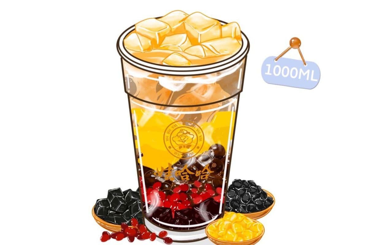 1L Crazy Milk Tea 一升奶茶大满足