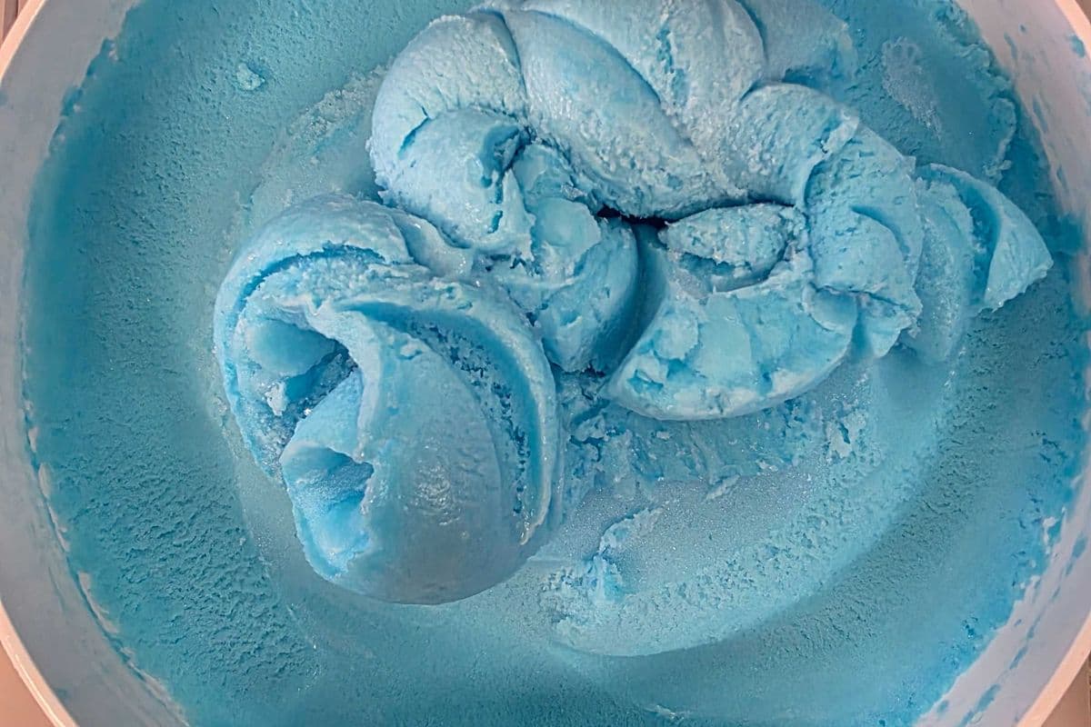 Ice Cream - BLUE RASPBERRY SORBET