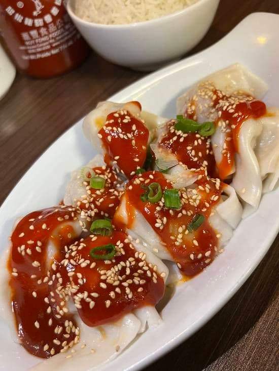 10. Raviolis de porc à la sauce au beurre d'arachides / Peanut Butter Sauce Pork Dumplings / 10. Raviolis de porc à la sauce au beurre d'arachides / P