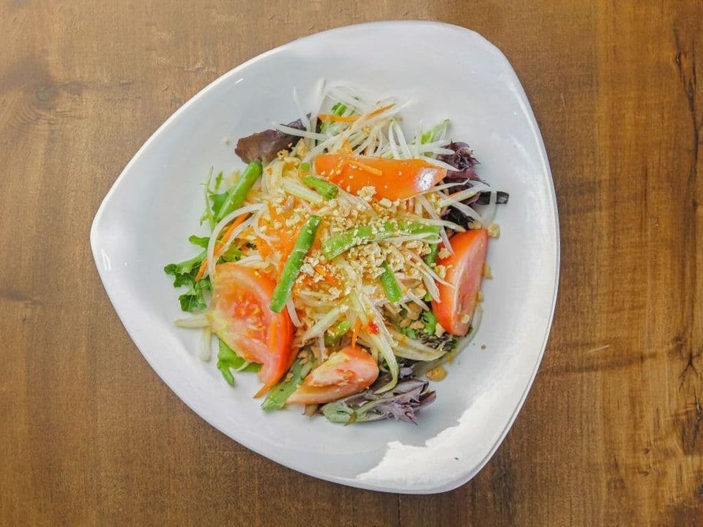 6. Fresh Papaya Salad