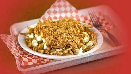 La Porc effiloché poutine