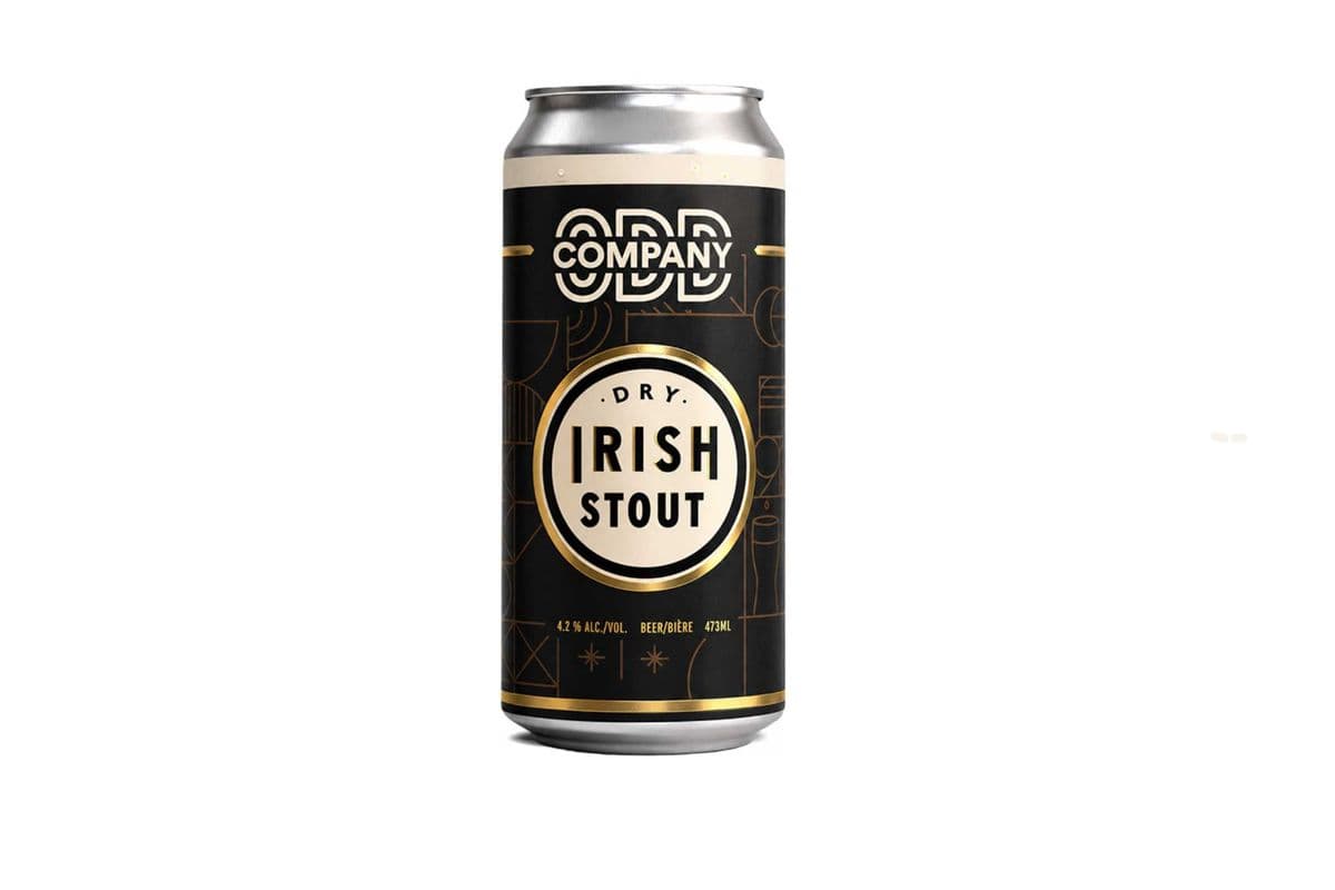 Odd Company Dry Irish Stout (4 Cans) (1 x 4x473ML)