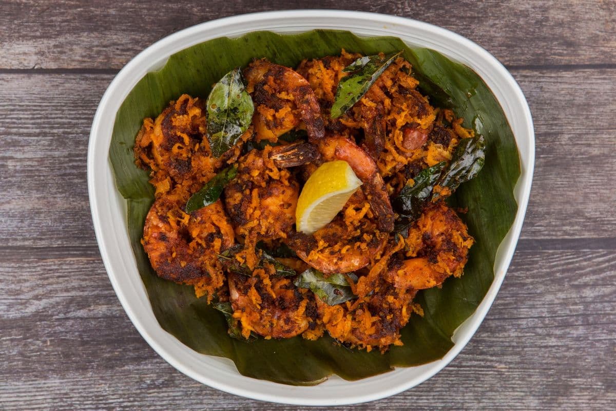Chemmeen Porichathu (Shrimp Pan Fried)