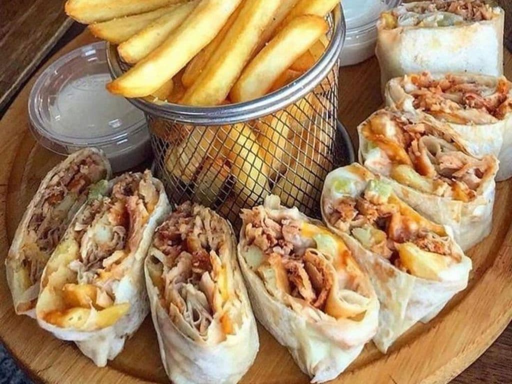 SAJ Chicken Shawarma Plate
