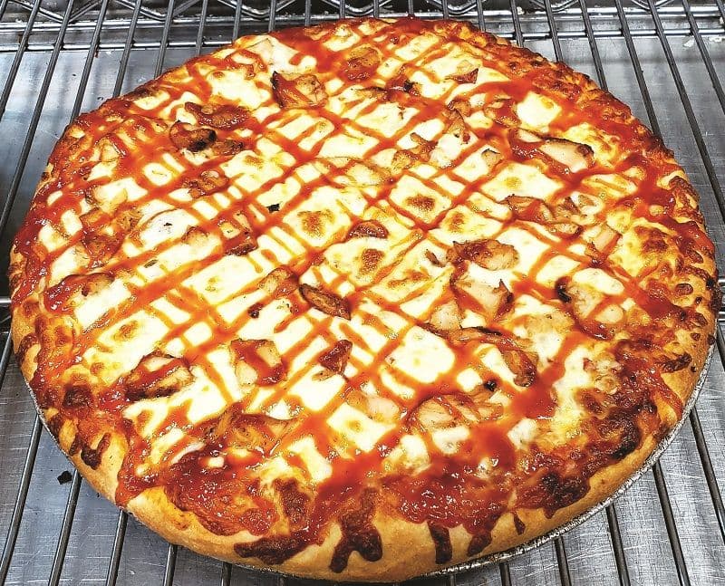 Pizza moyenne poulet BBQ 12''