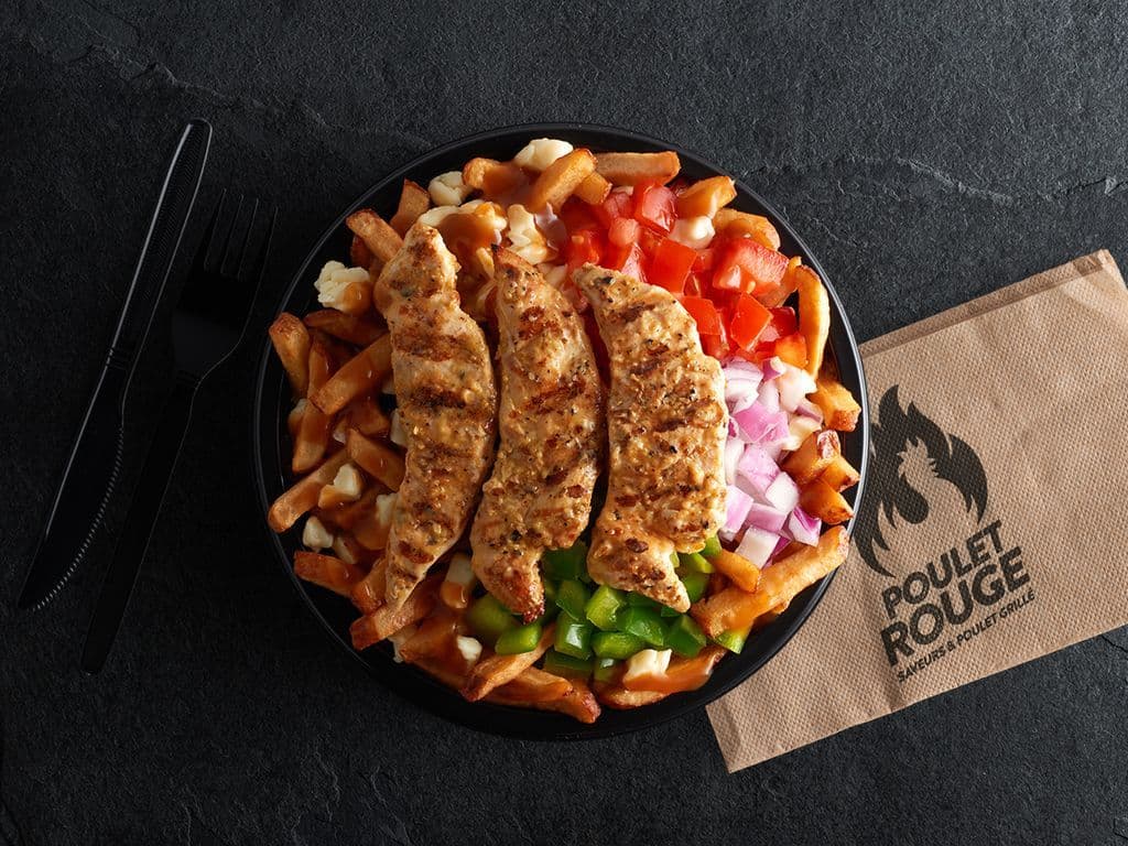 Poutine Poulet Rouge
