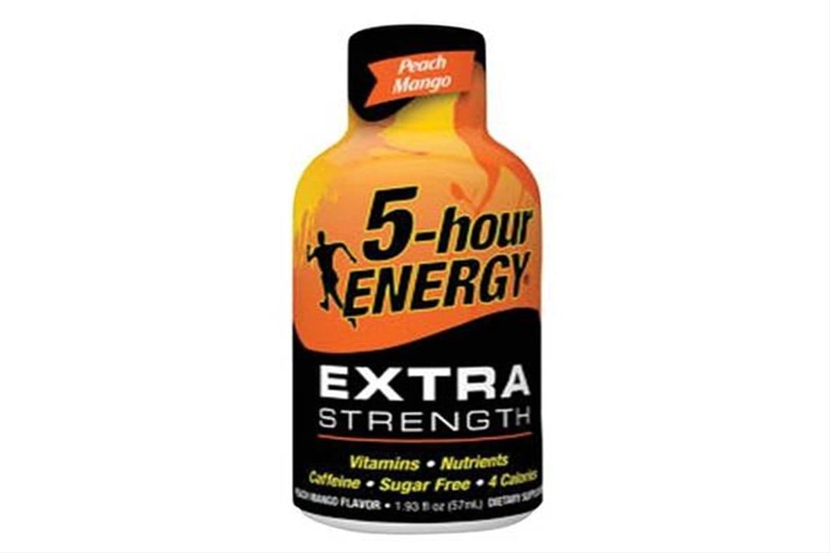 Five Hour Energy Peach Mango Extra Strength