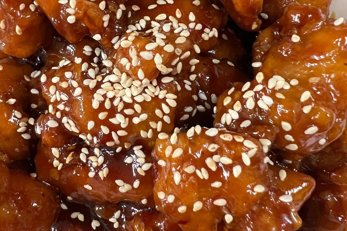 Sesame Crispy Chicken芝麻甜酸左鸡