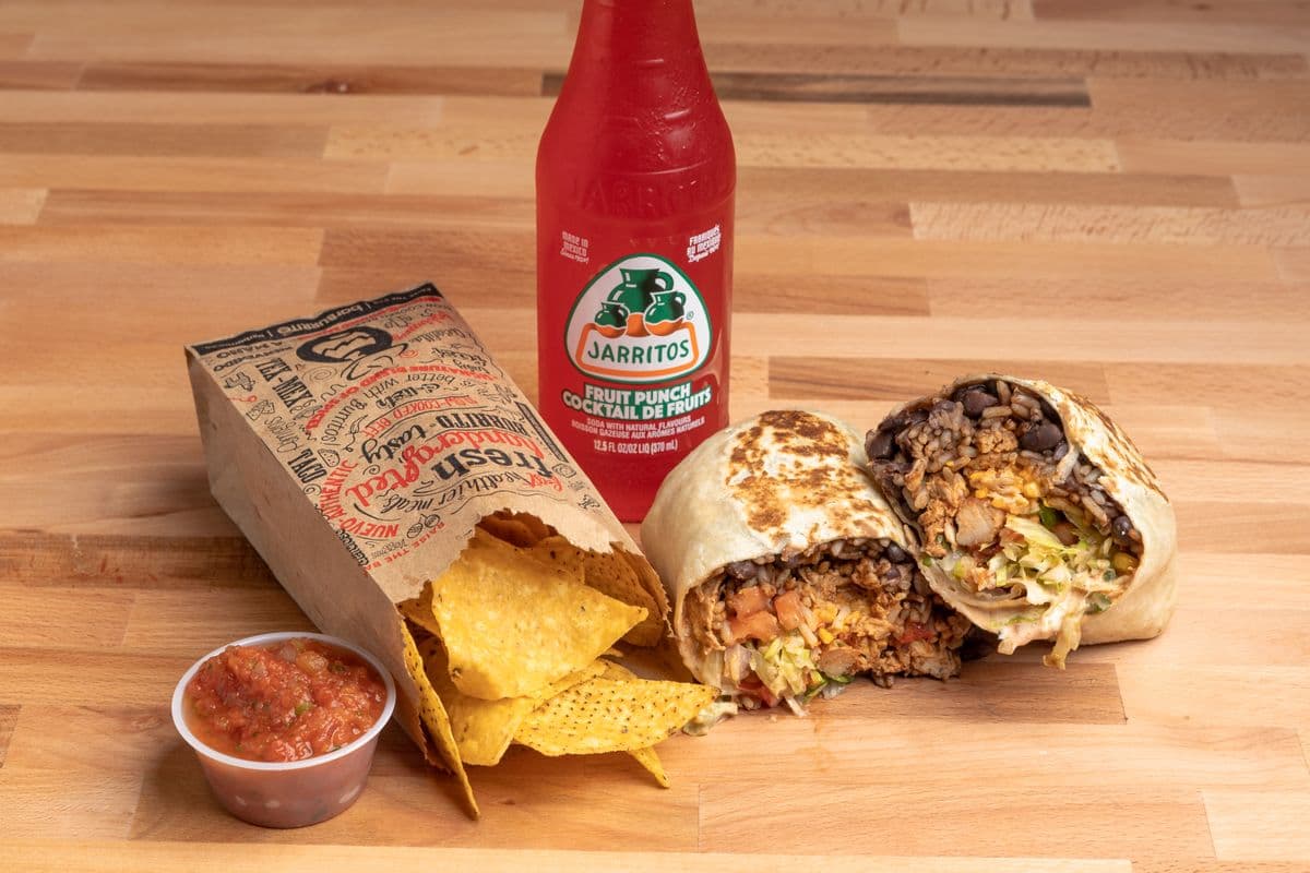 Mild Chicken Burrito Combo