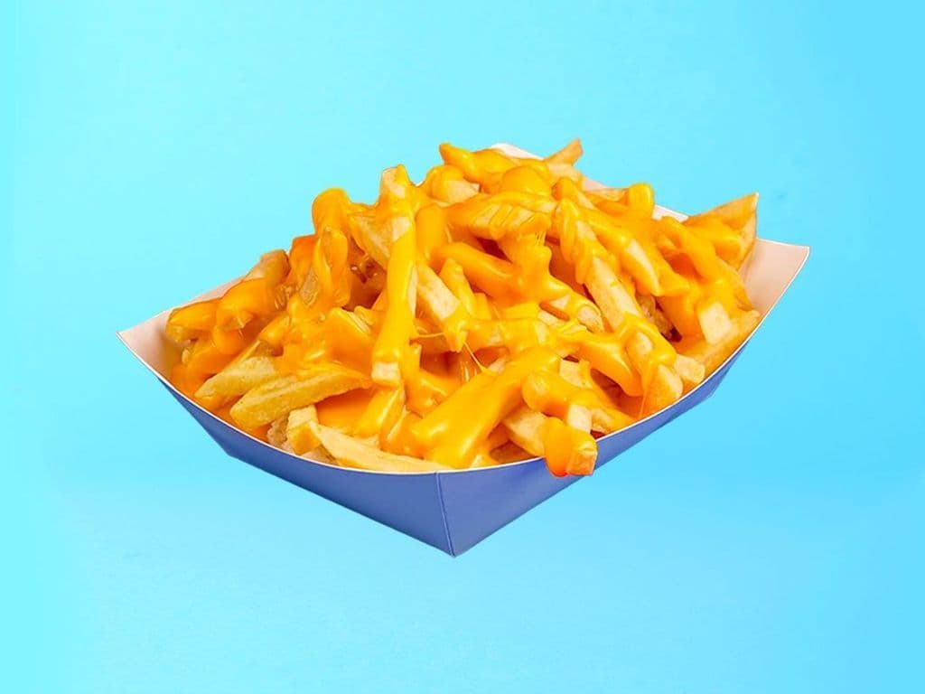 Frites Sauce Cheddar / Fries with Cheddar Sauce