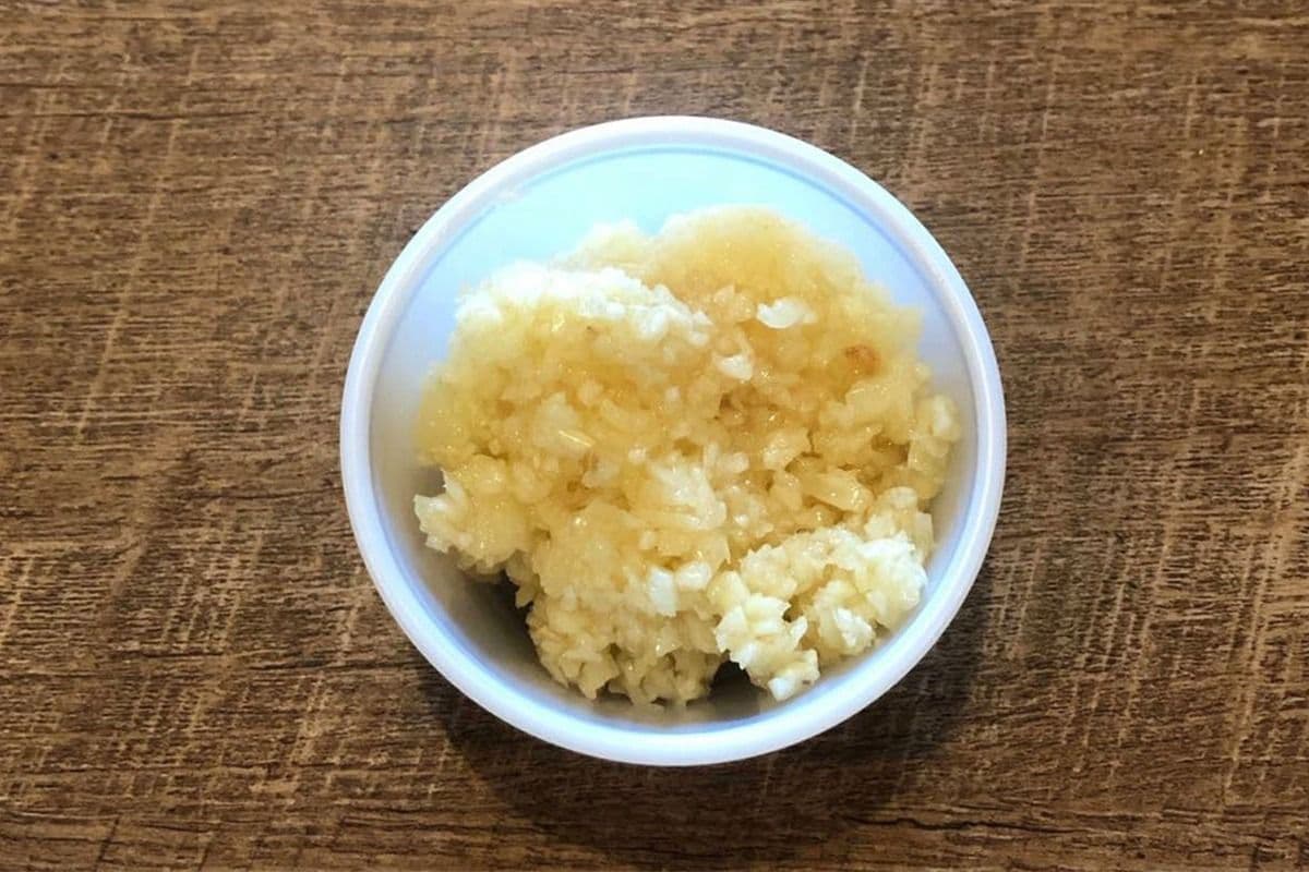 Grated Garlic