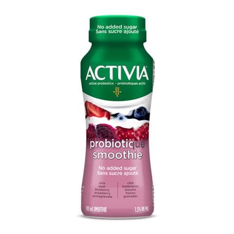 Activia Probiotic Smoothie - Berries 190ml