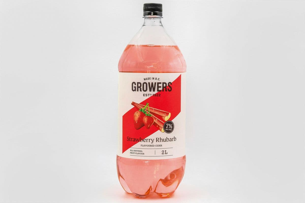 Grower Strawberry Rhubarb (1 x 2 L)