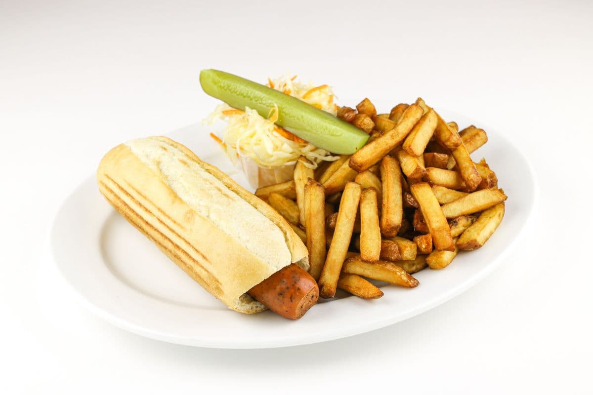 TRIO Hot-dog européen - Frites et chou