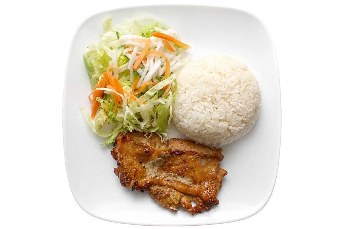 40. Grilled Lemongrass Chicken Rice