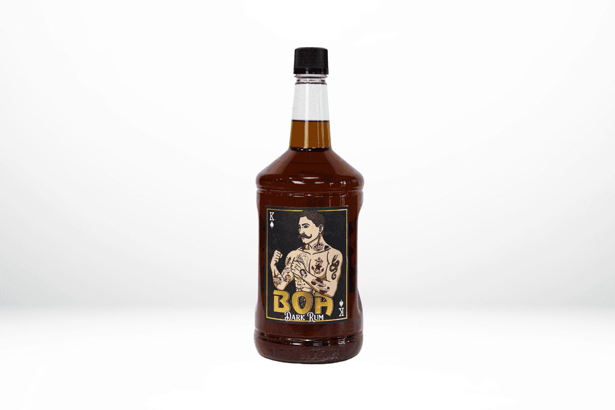 BOA Dark Rum - Barrel Aged (40%alc.vol.1750ml) PET Bottle