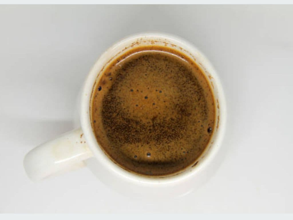 Plain Black freshly ground Coffee 8oz