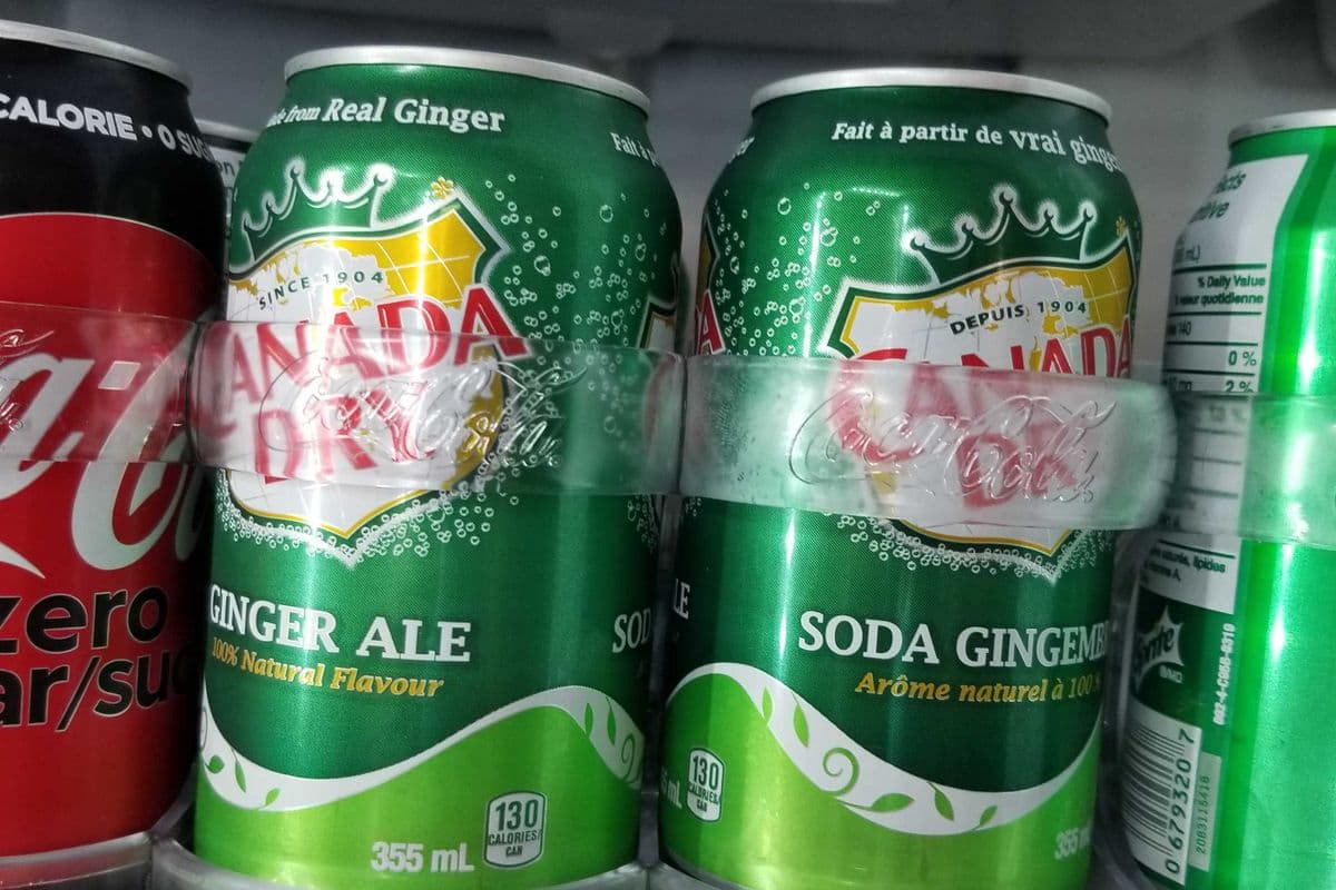Ginger Ale can