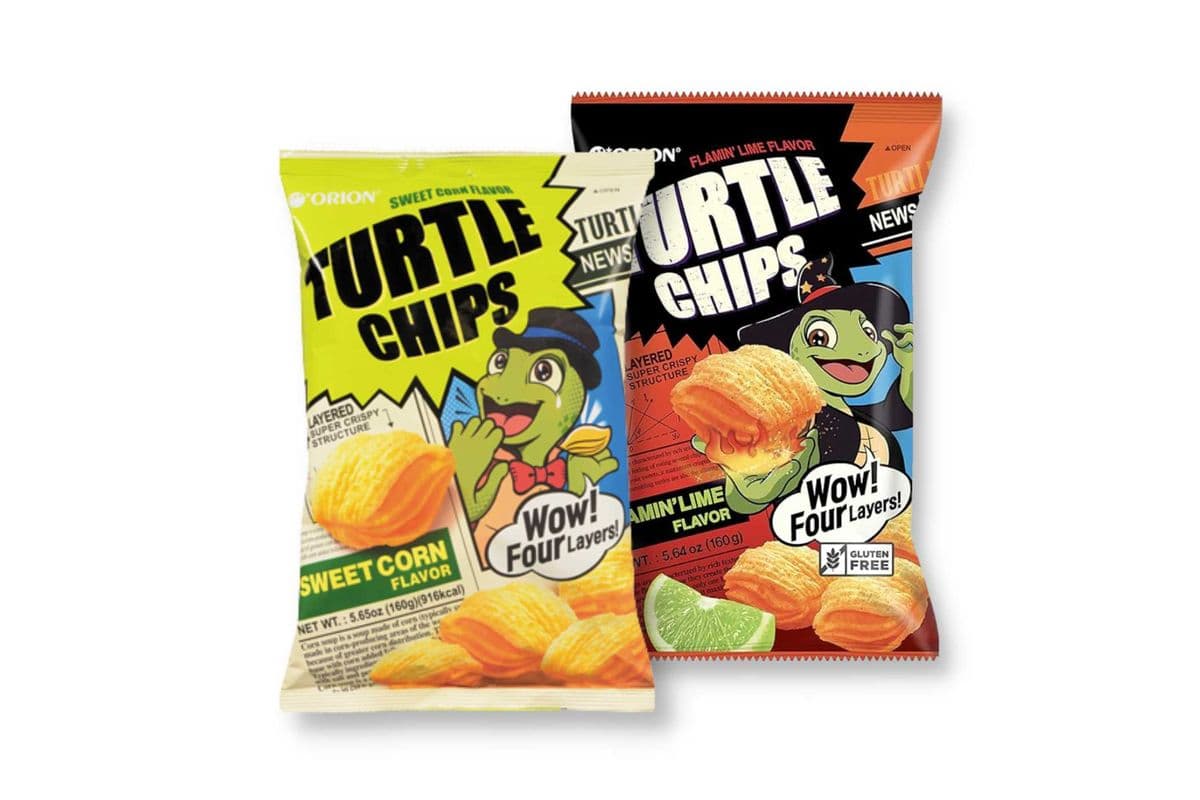 Orion Turtle Chips (160g)