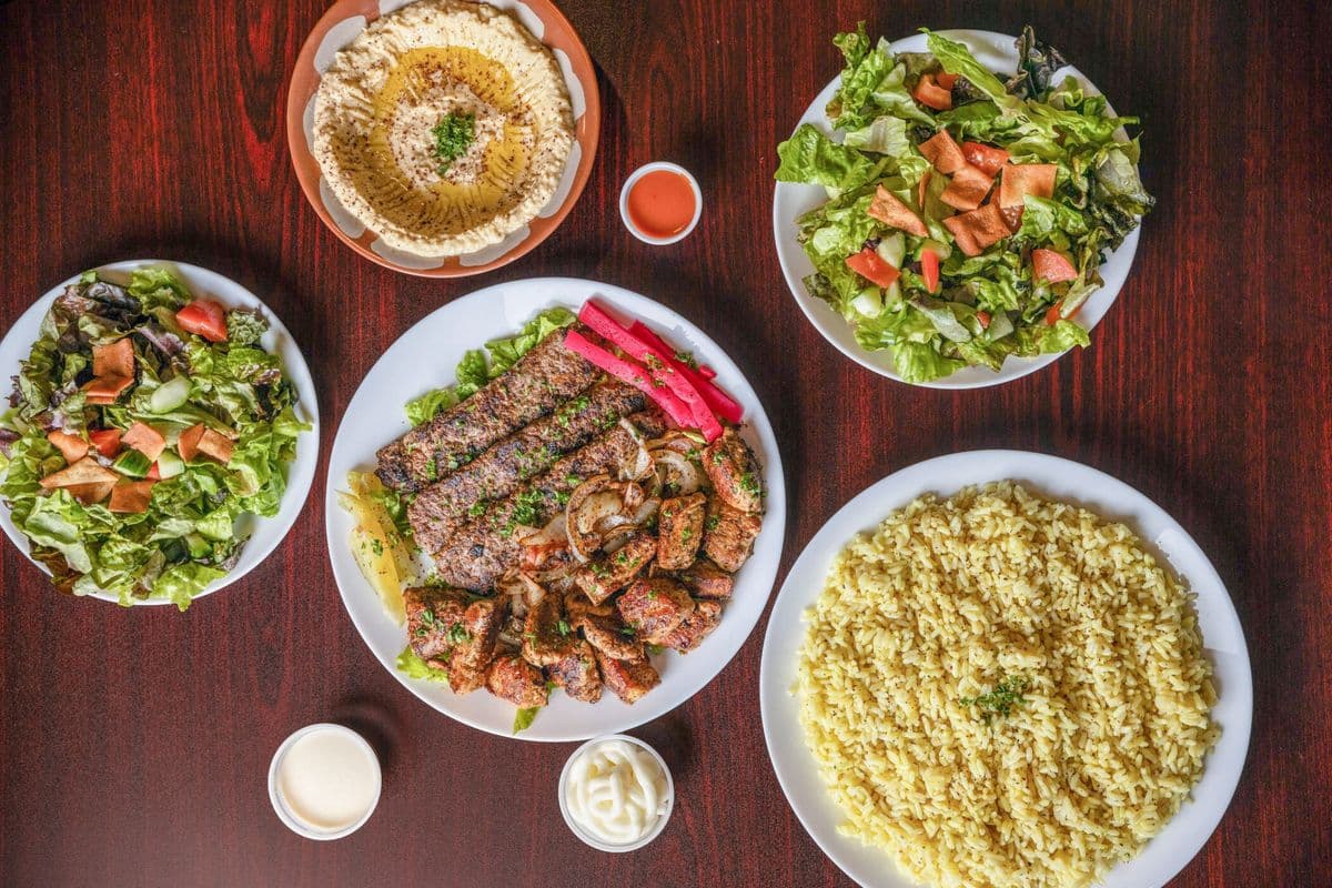 Small Family Mix Mashawe Platter (Mixed Grill)