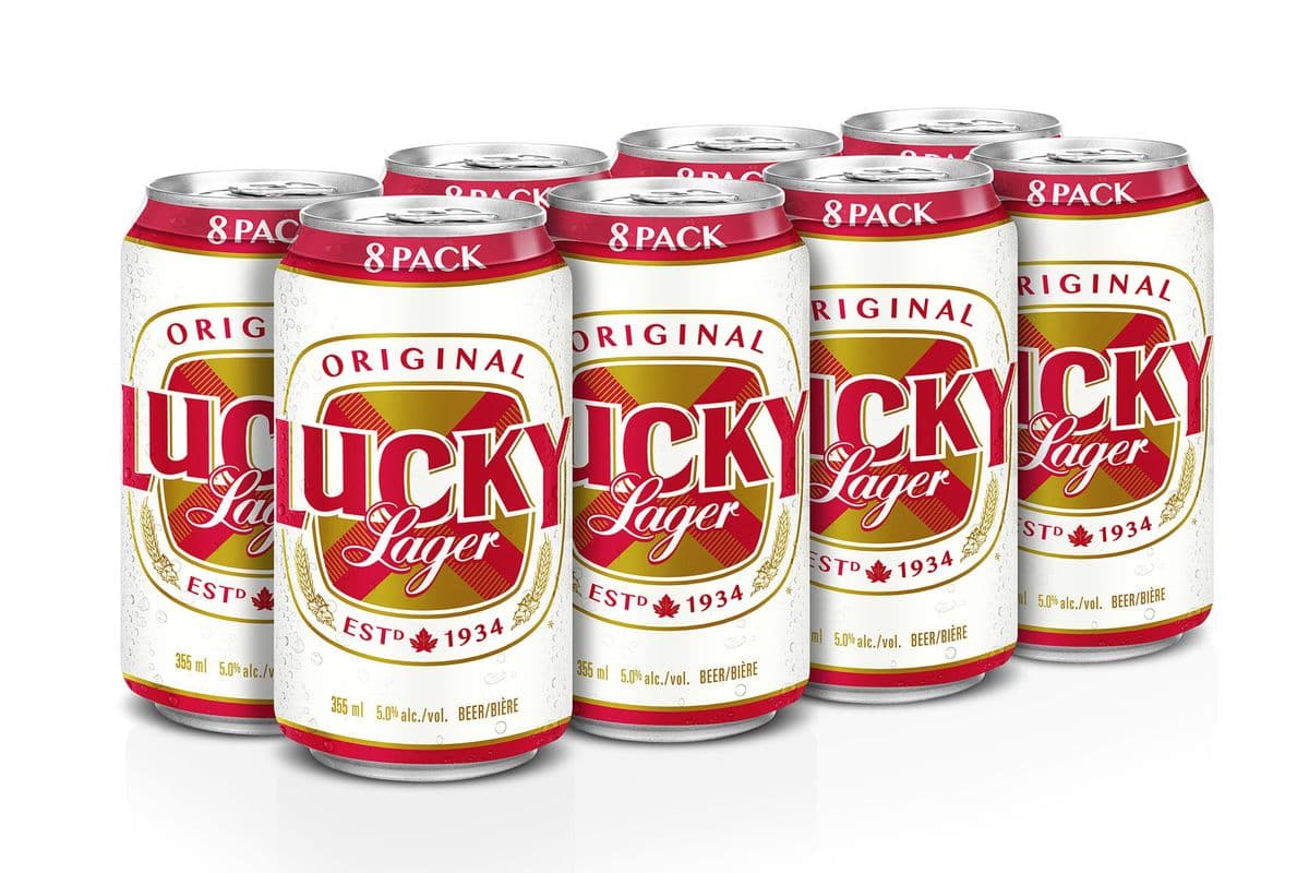 Lucky Lager (8 x 355ML)