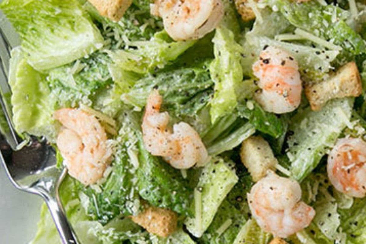 Shrimp Caesar Salad