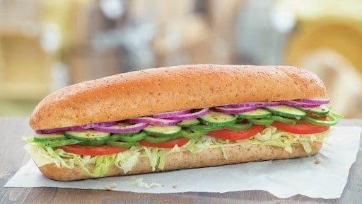 Large Veggie & Cheese Sub