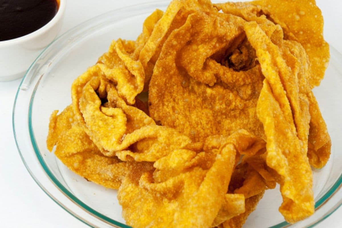 Wontons Frits (6 mcx) / Deep Fried Wontons (6 pcs) 炸云吞