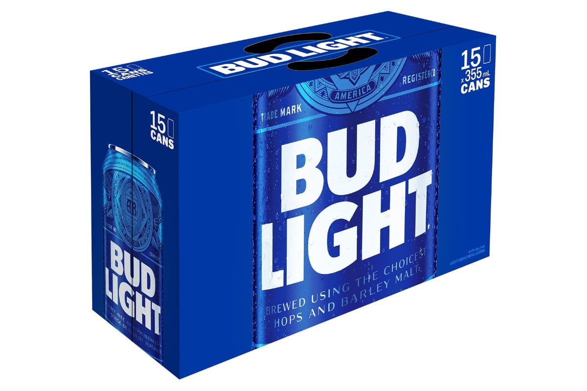 Bud Light (15 x 355 ml cans)