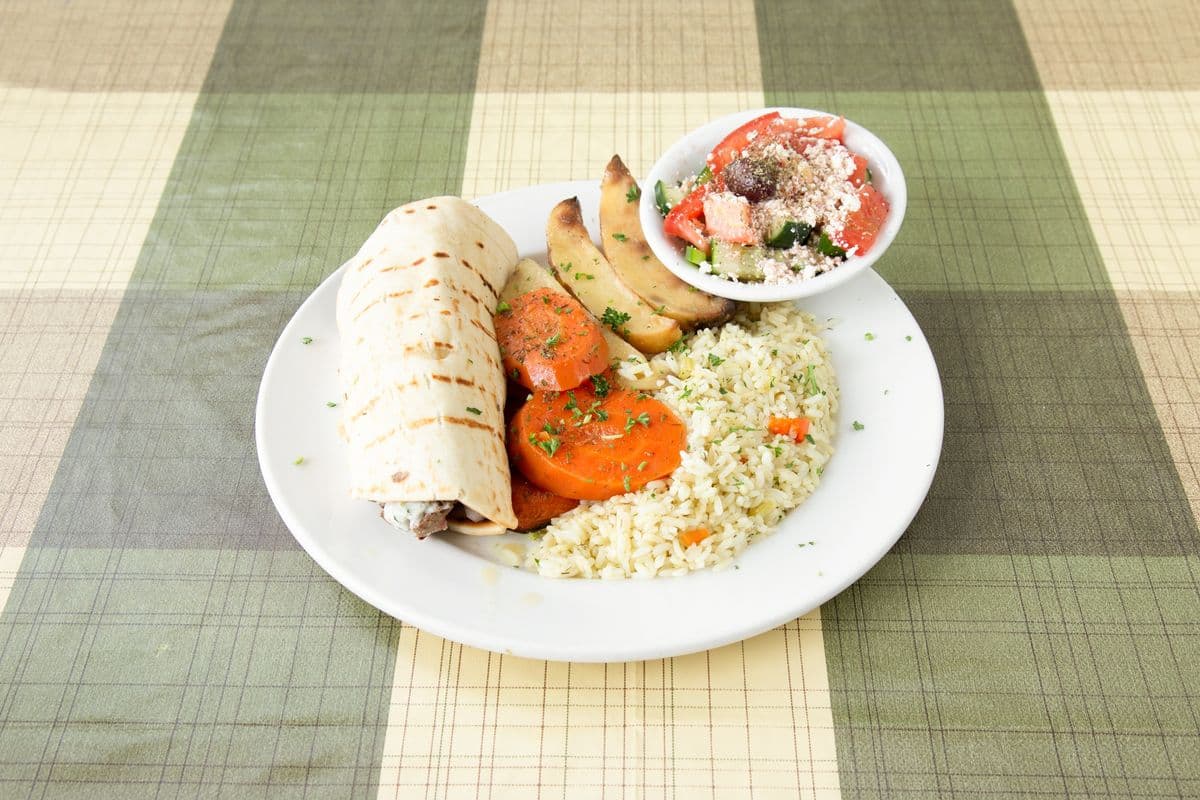 Lamb in Pita