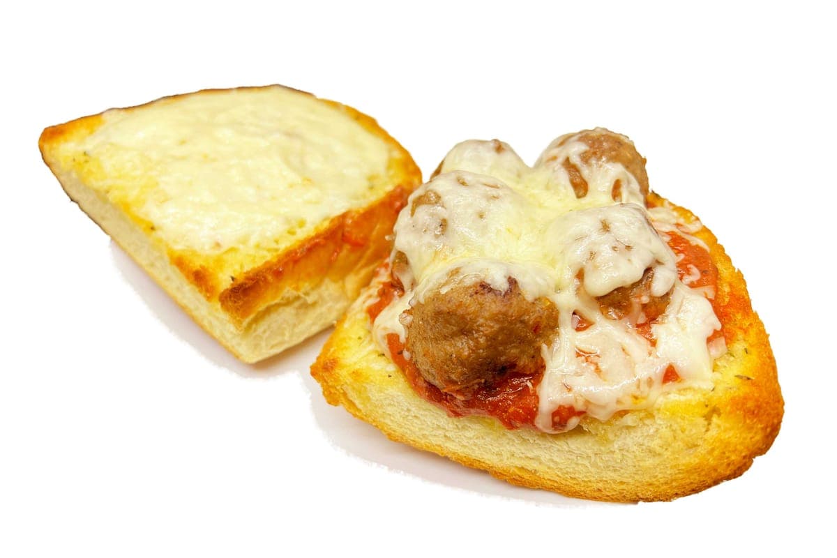 Meatball Garlic Bread Sandwich