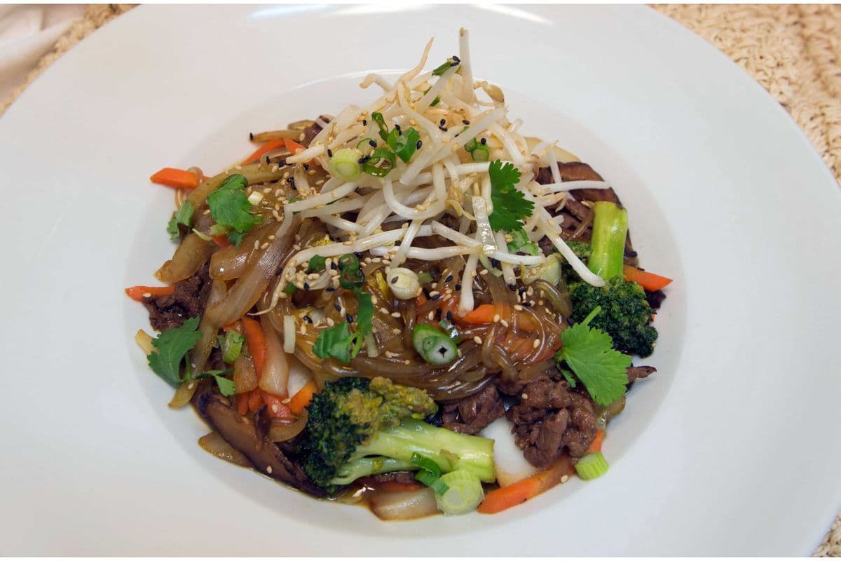 Stir-fried Yam Noodle