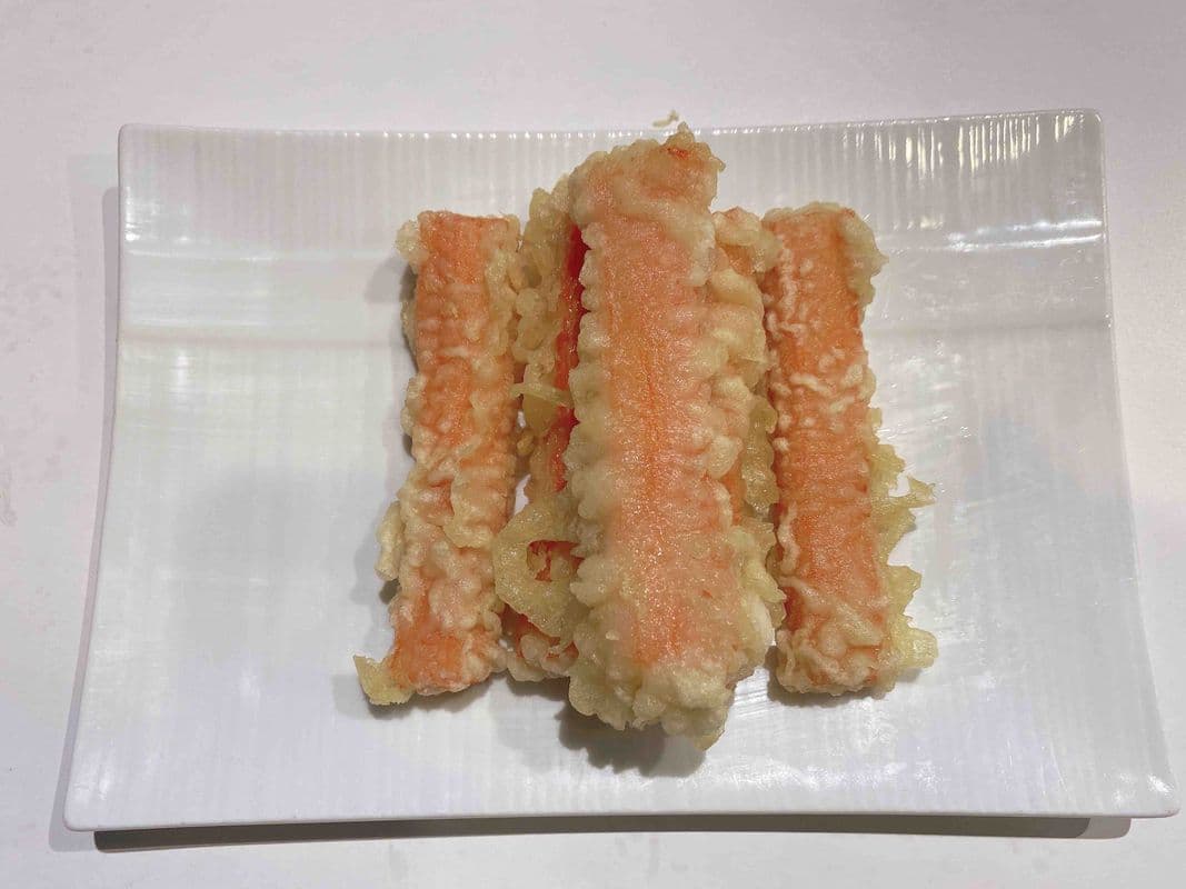 Crab Meat Tempura (5Pcs) Chair de crabe tempura (5Mcx)