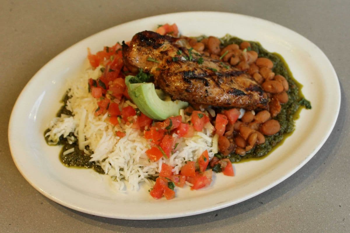 Chicken Cubanette on Rice
