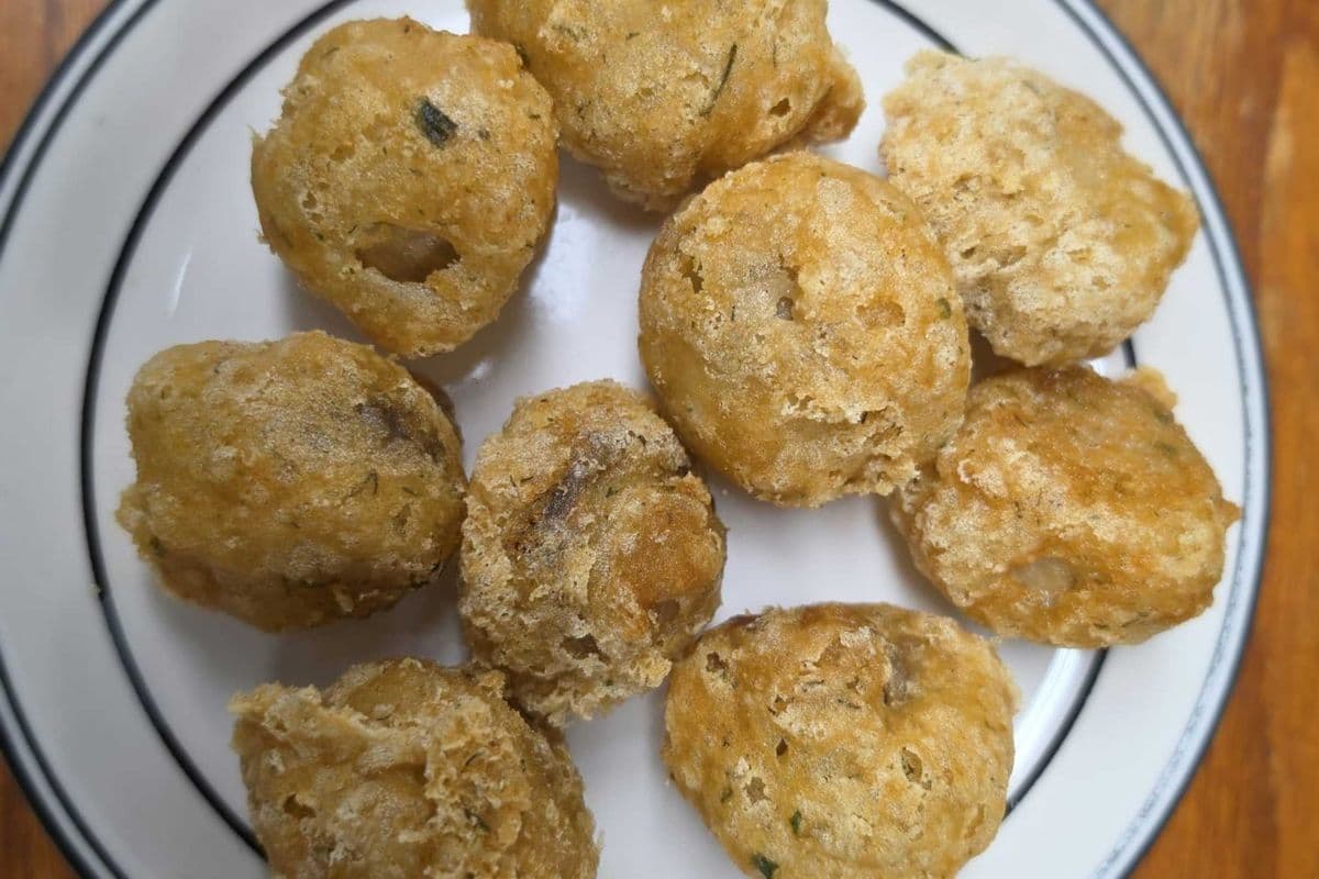 Gluten-Free Battered Mushrooms