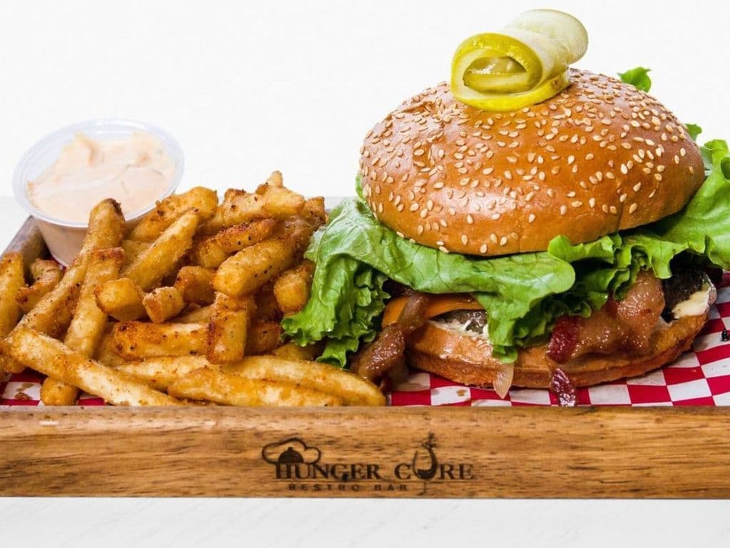 Lunch Special Loaded Burger