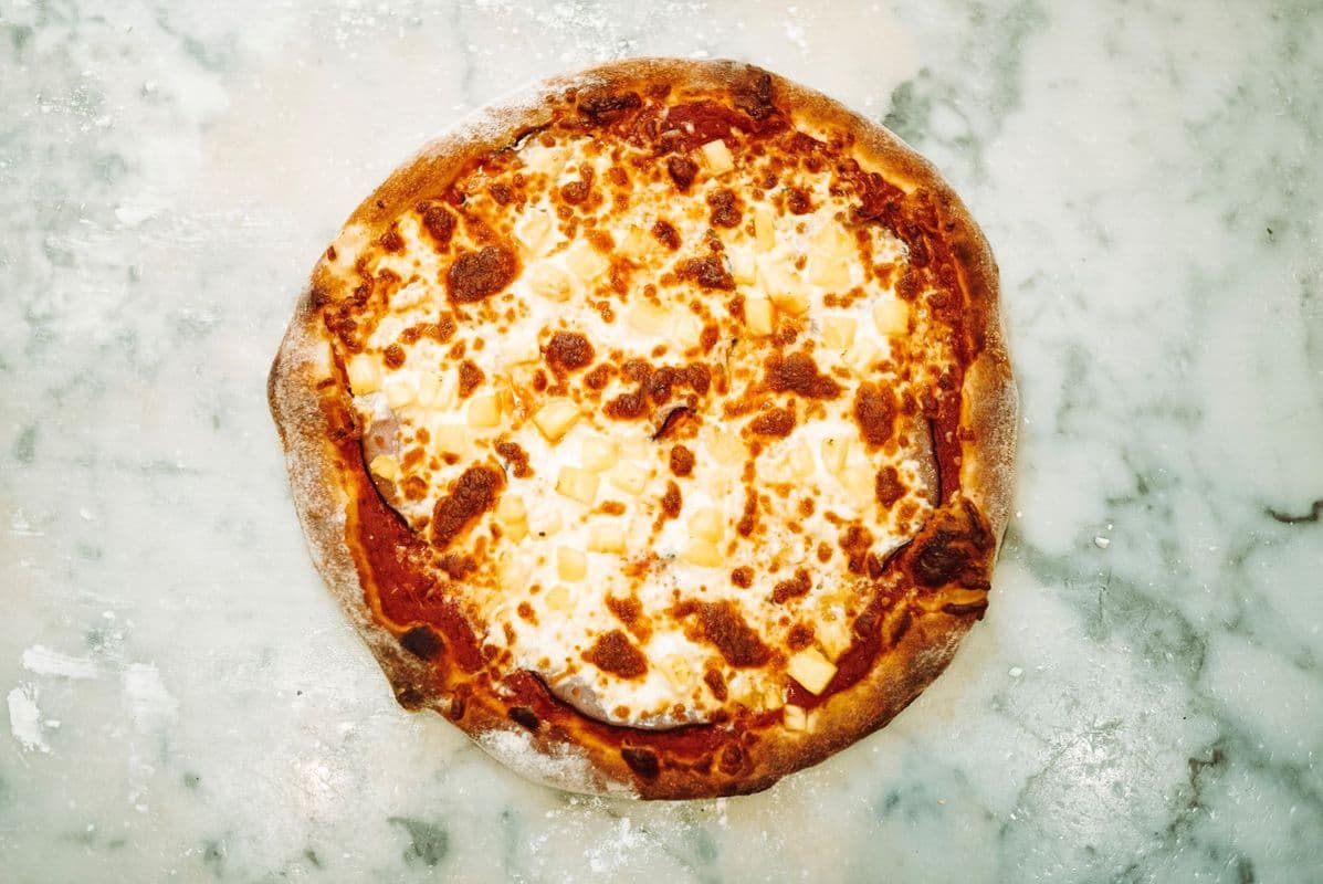 Classic Ham and Pineapple Pizza