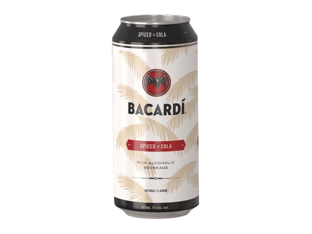 Bacardi Spiced & Cola Tall Can (473ml)