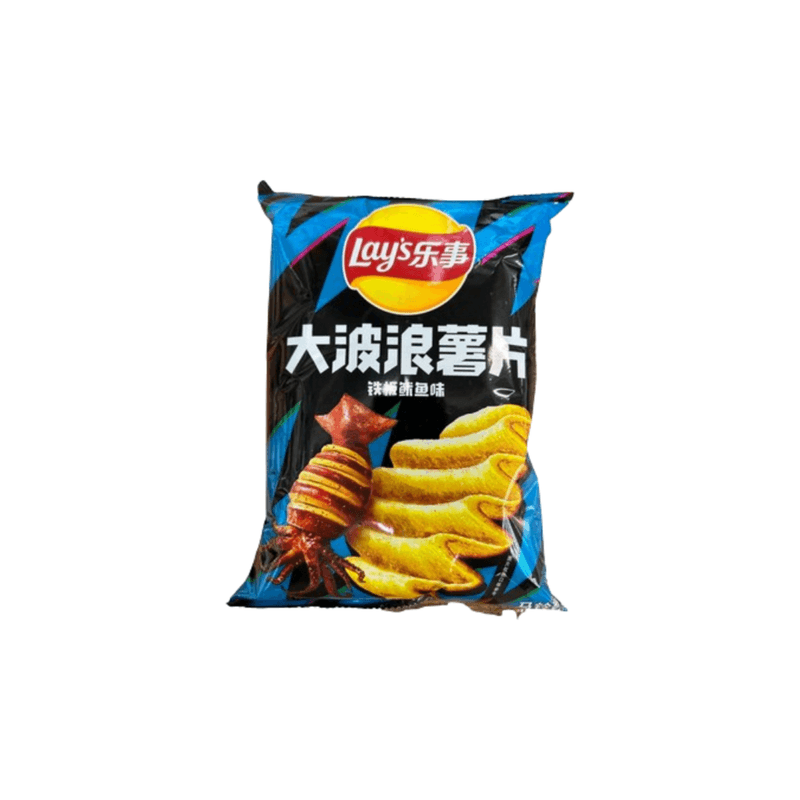 Lay's Grilled Squid Chips - China (70g)