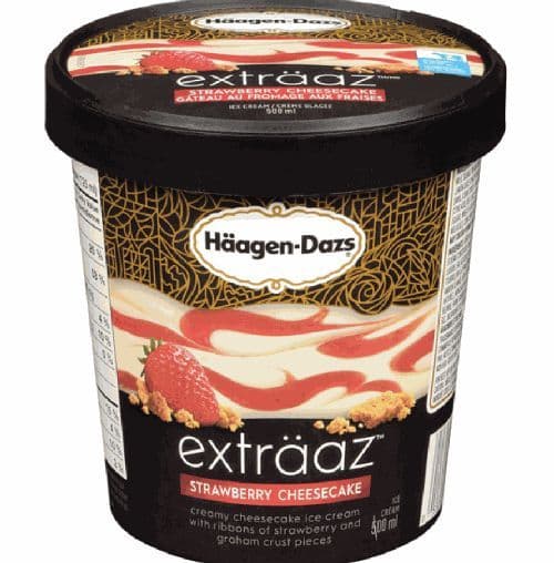 Häagen-Dazs Exträaz Strawberry Cheesecake 450ml