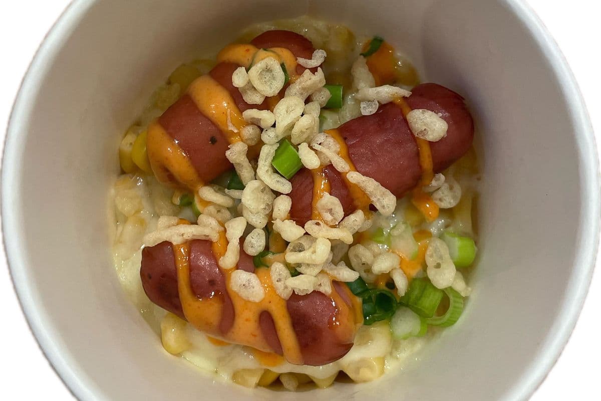 Corn Cheese with topping