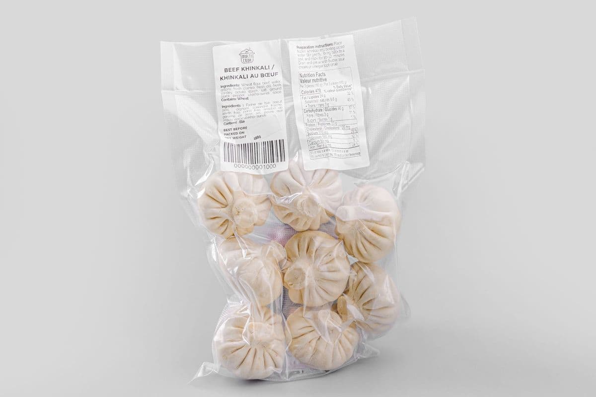 Pork Khinkali (Georgian Dumplings, Frozen) (480 g)