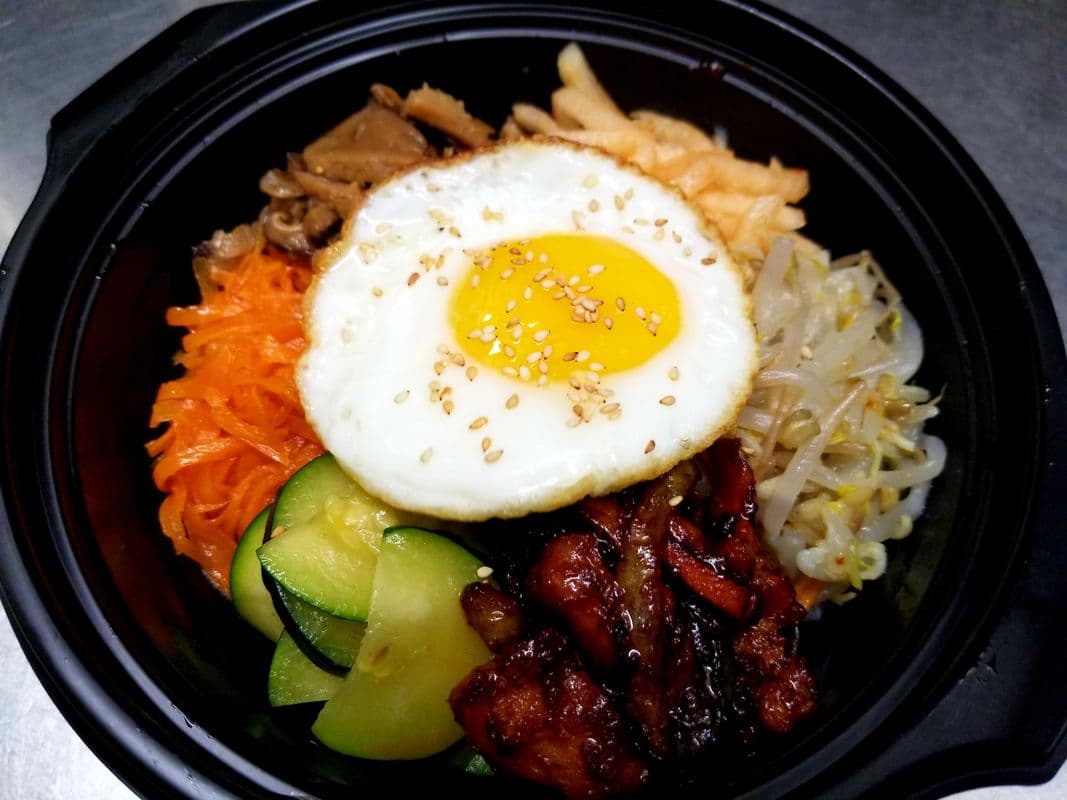 Bibimbap au poulet / Chicken Bibimbap
