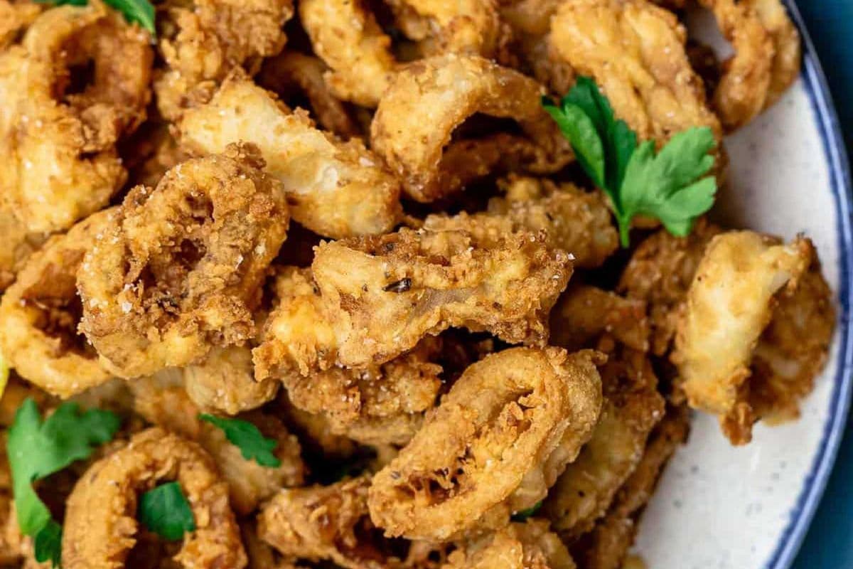Spicy Lightly Breaded Calamari