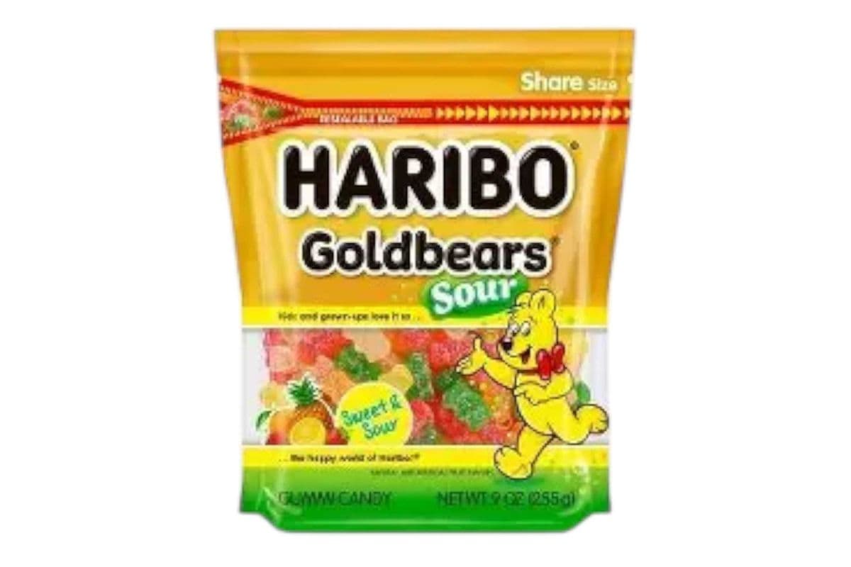Haribo Goldbears Sweet and Sours (127g) (110 Cal)