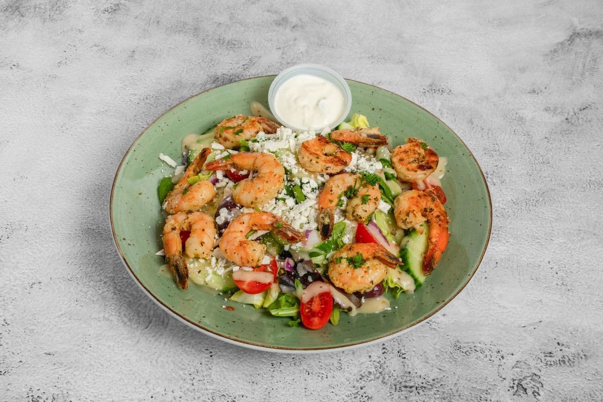 Shrimp Greek Salad