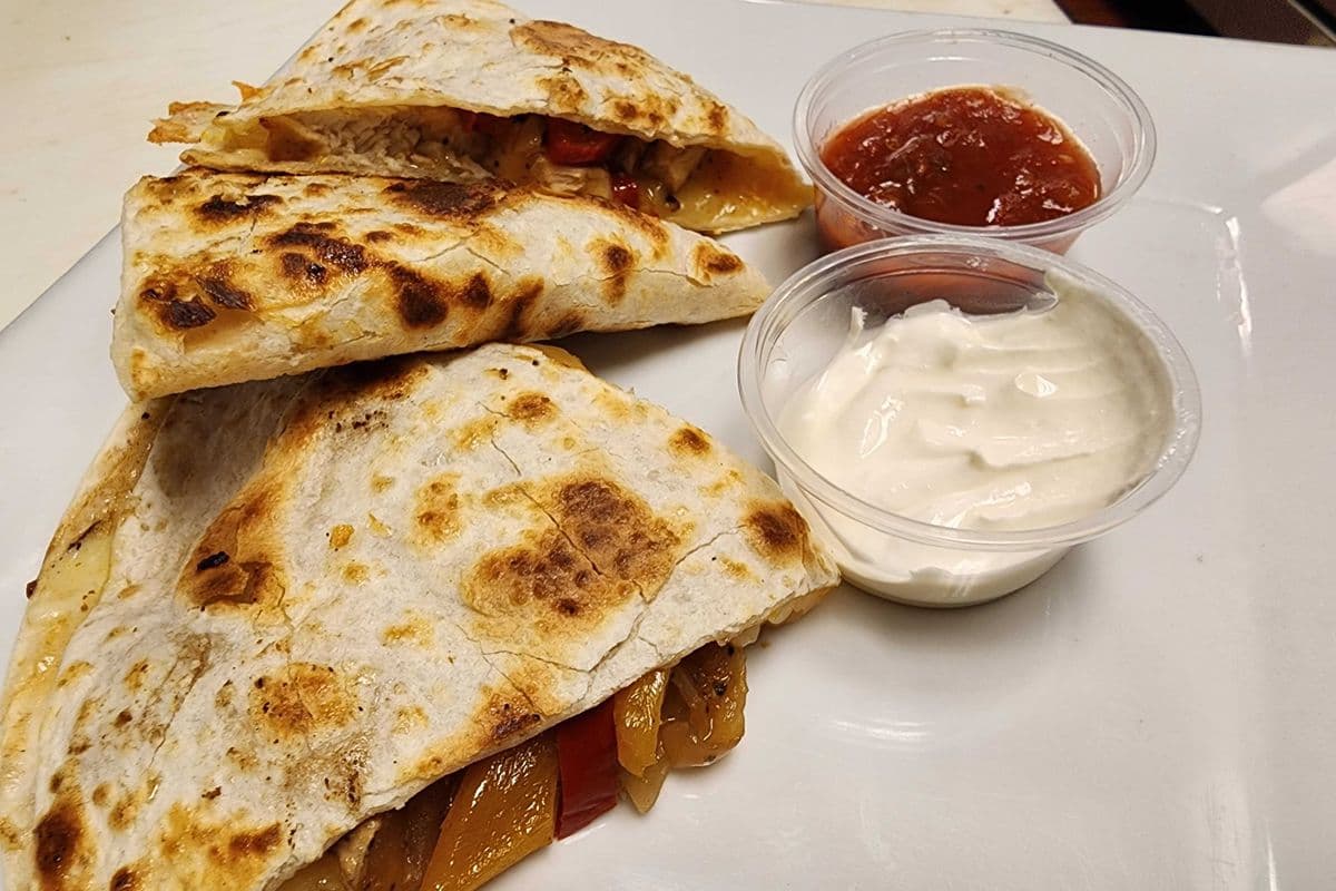 Grilled Chicken Quesadilla