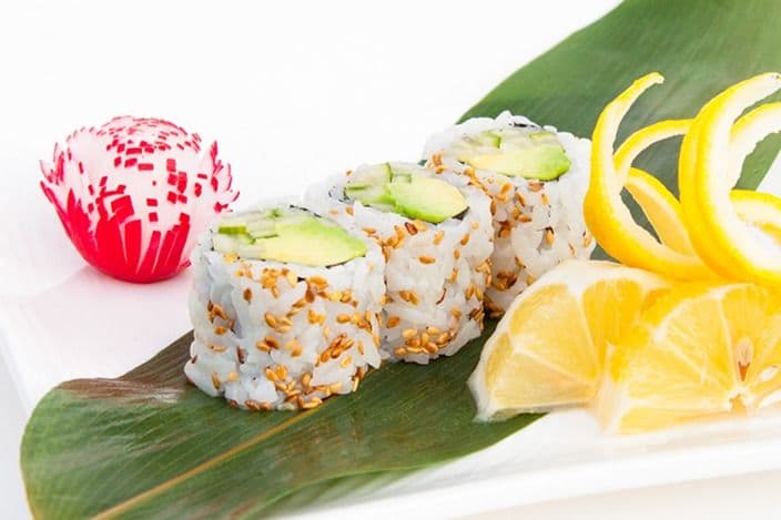 Concombre & Avocat(6mcx)/Cucumber & Avocado(6pc)-Hosomaki