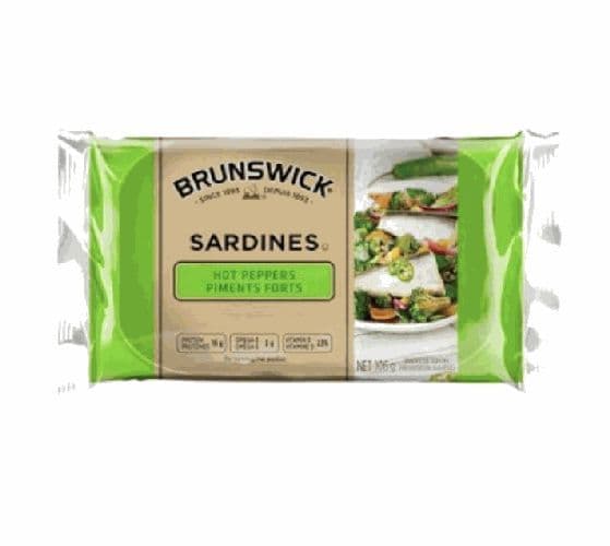 Brunswick Sardines Hot Peppers 106g