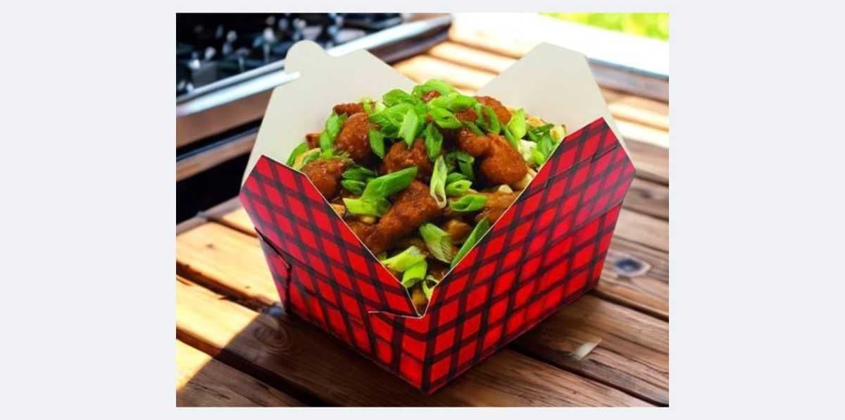 Butter Chicken-Less Cauliflower Poutine